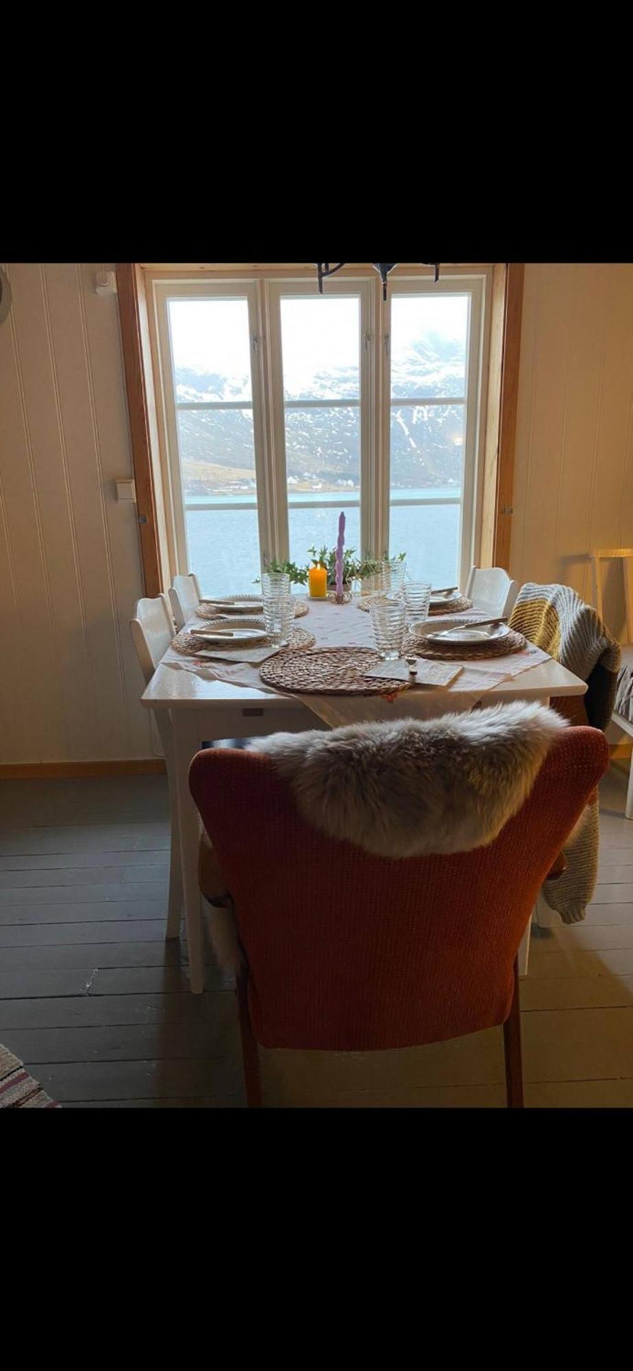 Rorbu Vestersia I Skjelfjord Ramberg Eksteriør billede