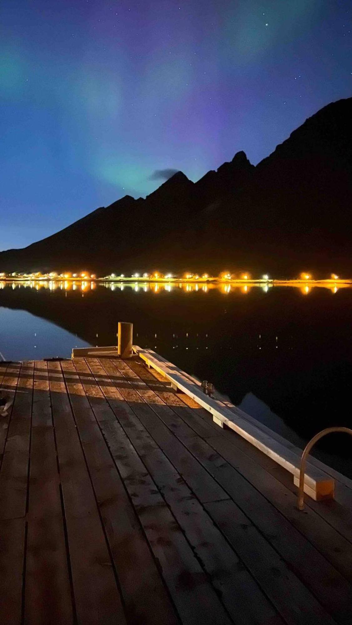 Rorbu Vestersia I Skjelfjord Ramberg Eksteriør billede