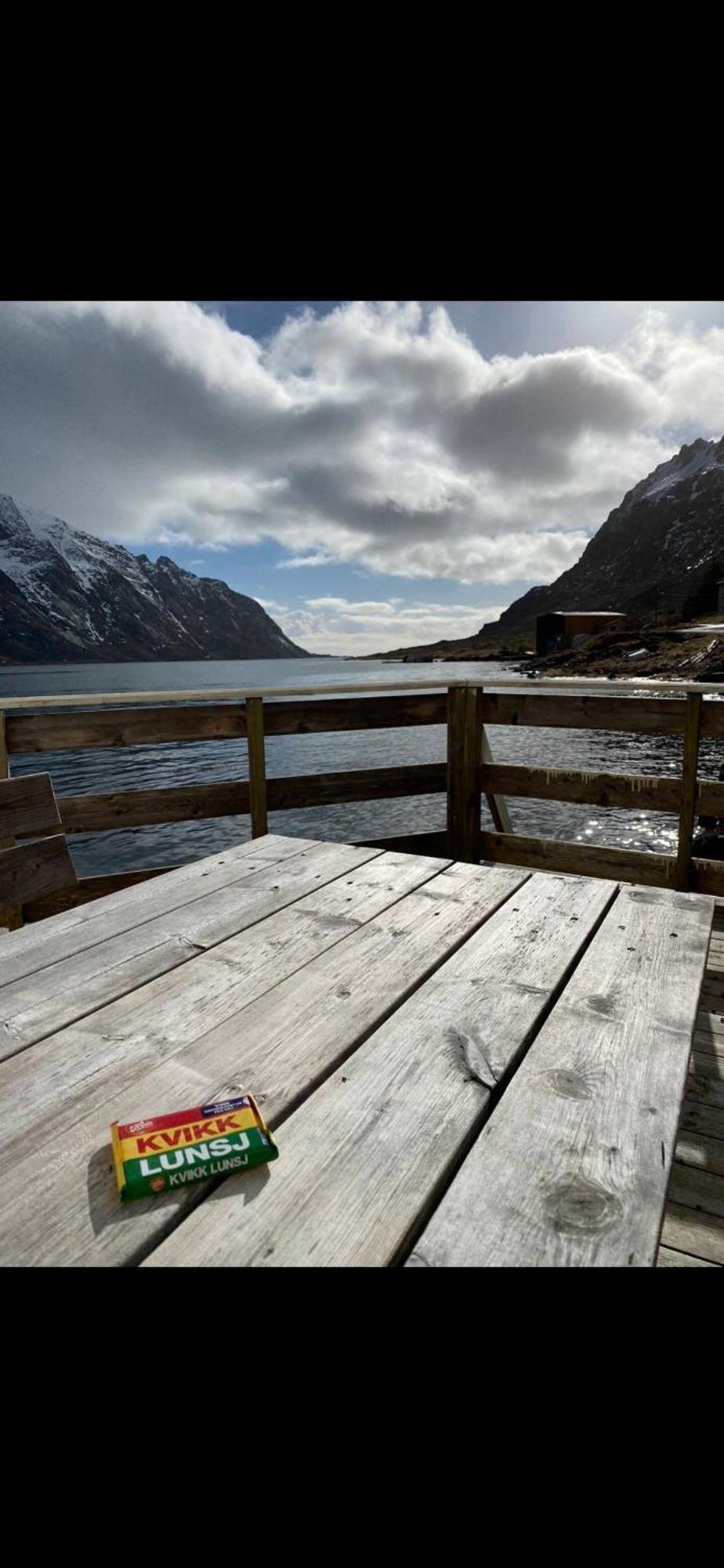 Rorbu Vestersia I Skjelfjord Ramberg Eksteriør billede
