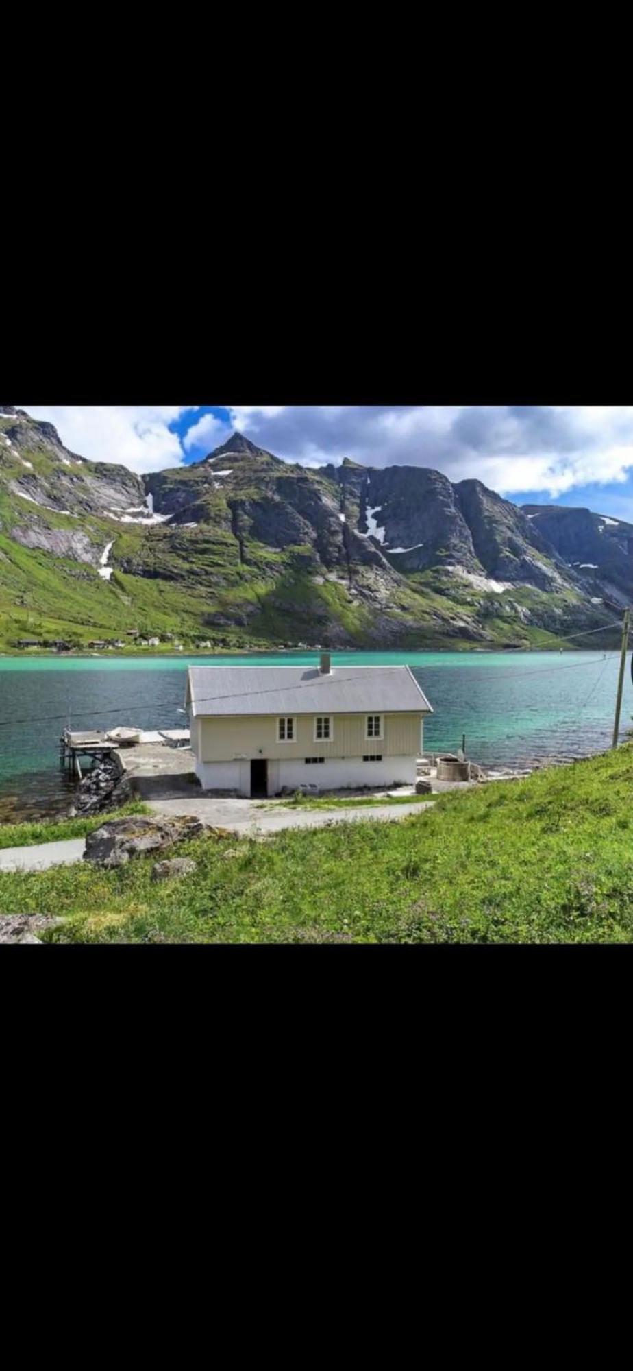 Rorbu Vestersia I Skjelfjord Ramberg Eksteriør billede